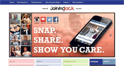 Desktop Screenshot of joiningjack.org